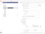 Das Bild zeigt DATAROCKET Shuttle: Hier werden die Ziel-Systeme konfiguriert, in die die Produktdaten übernommen werden sollen